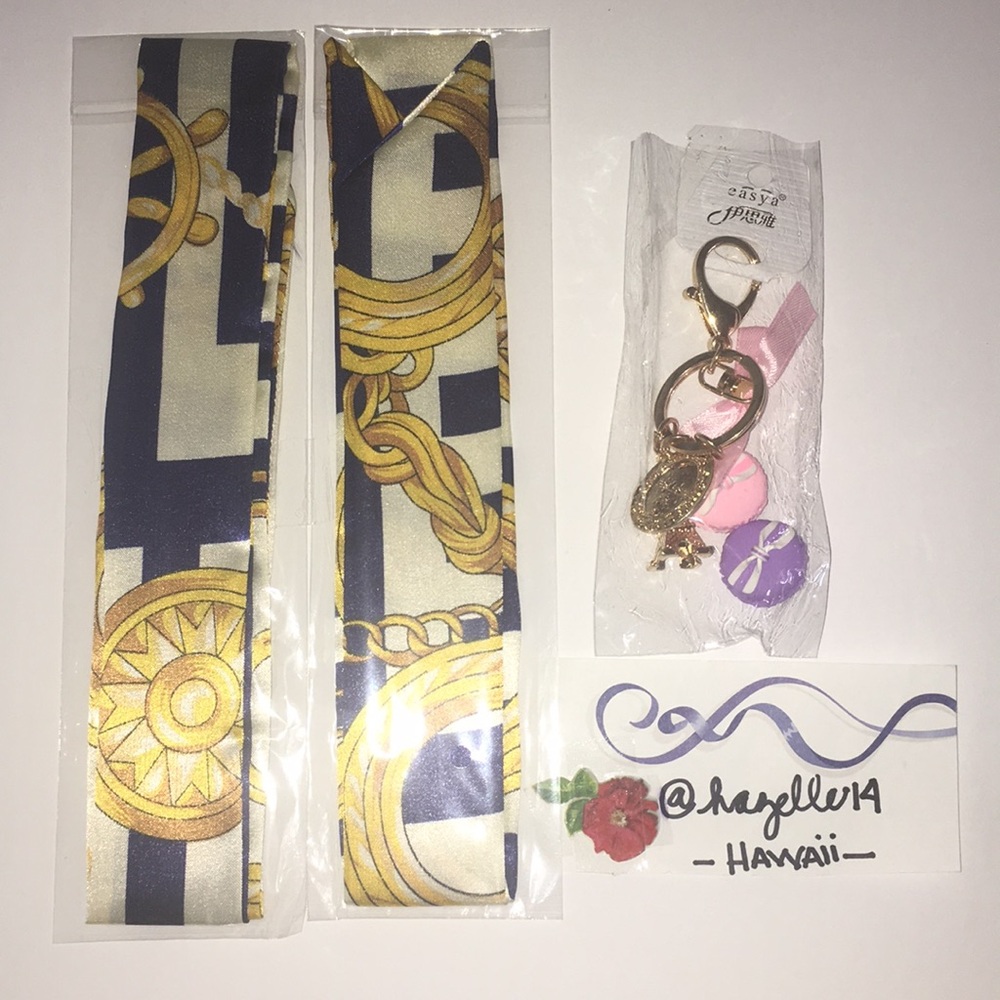 Twilly & Macaroon Keychain